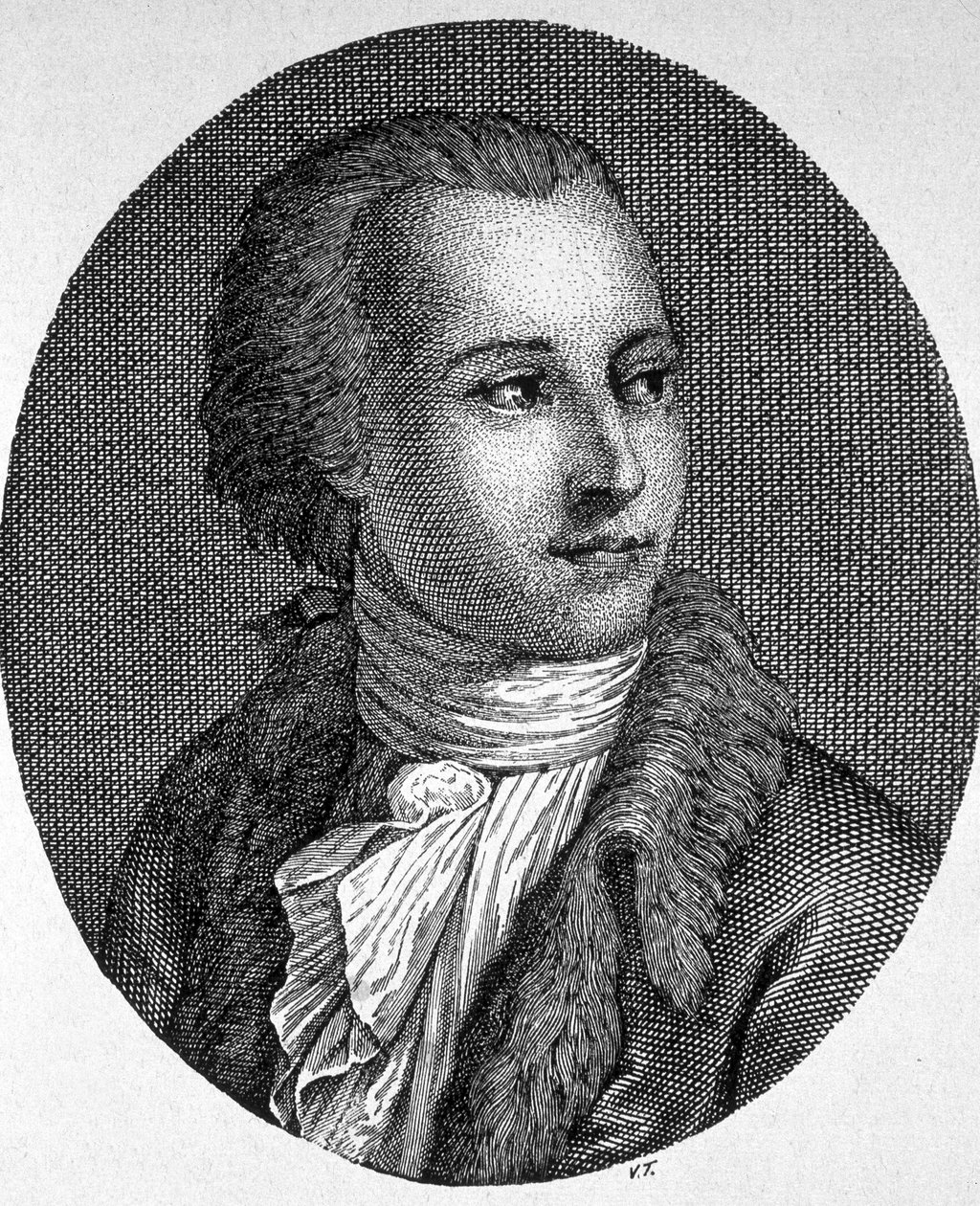 صورة للفيلسوف والمحامي الإيطالي Gaetano Filangieri (1752-1788) بواسطة فنان غير معروف