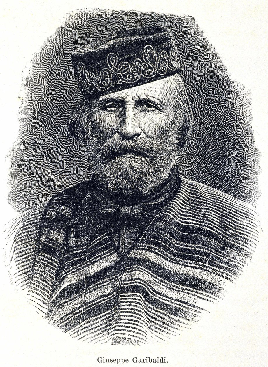 صورة غاريبالدي (1807 - 1882) بواسطة فنان غير معروف