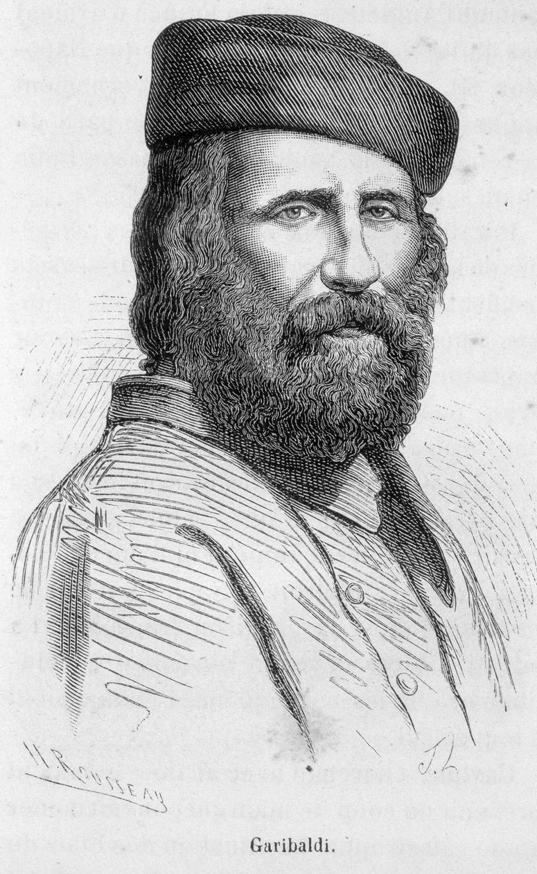 صورة غاريبالدي (1807 - 1882) بواسطة فنان غير معروف