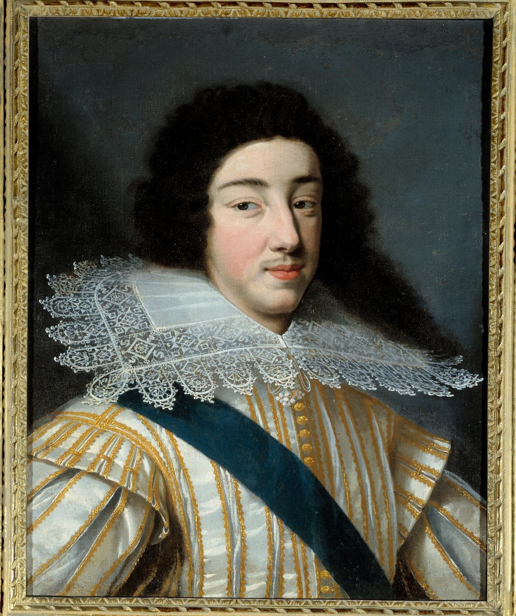 صورة لجاستون دورليانز (1608-1660) دوق أنجو ، ملازم أول للمملكة ، شقيق لويس الثالث عشر. لوحة مجهولة بواسطة فنان غير معروف