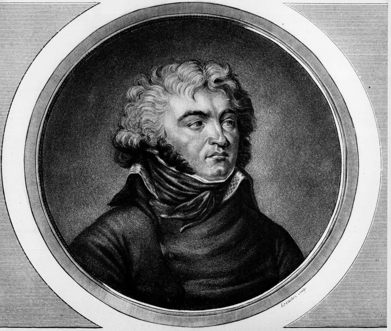 صورة للجنرال جان بابتيست كليبر (1753-1800). نقش في "" مجموعة كاملة من اللوحات التاريخية للثورة الفرنسية ، في ثلاثة مجلدات. "" 1804. بواسطة فنان غير معروف