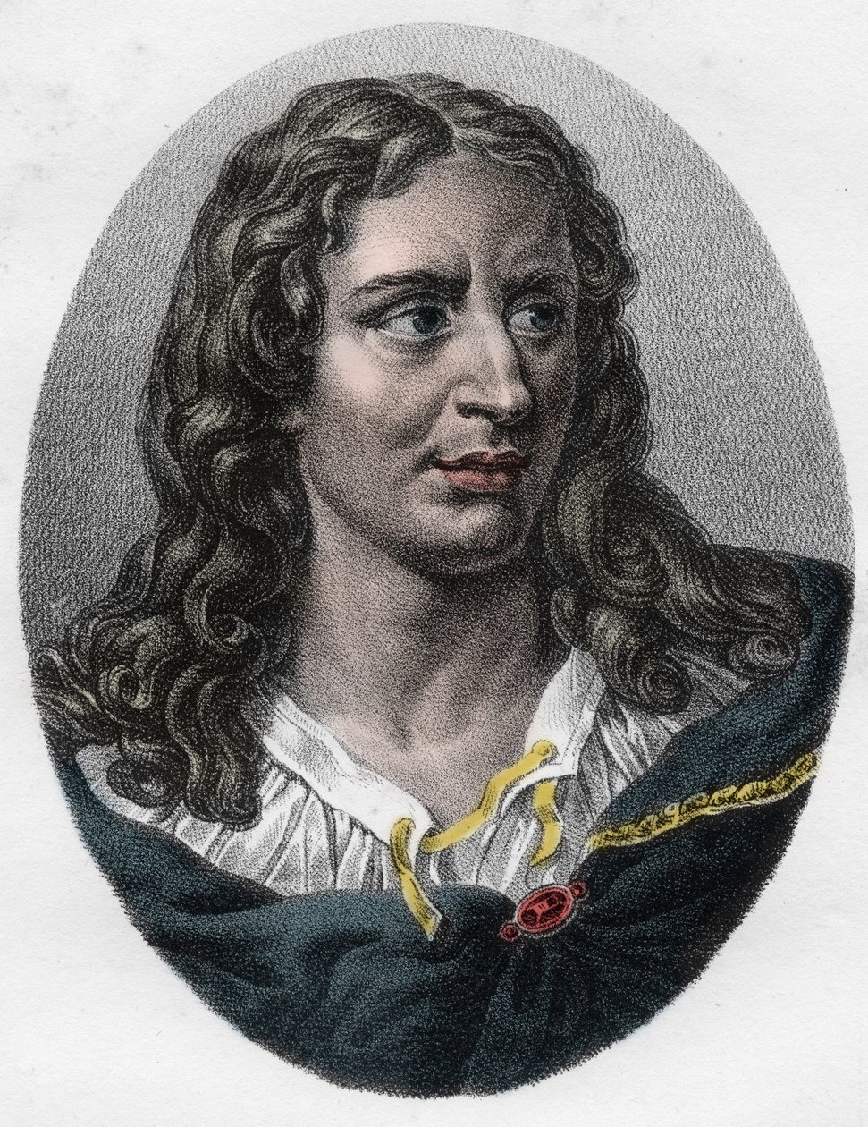 صورة لجيرارد (جيرارد) أودران (1640-1703) نقاش إنجليزي بواسطة فنان غير معروف