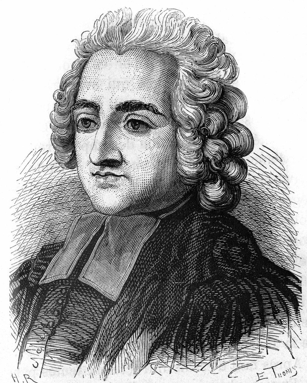 صورة جيرمان لويس دي شوفلين. سياسي فرنسي. 1685-1762 بواسطة فنان غير معروف