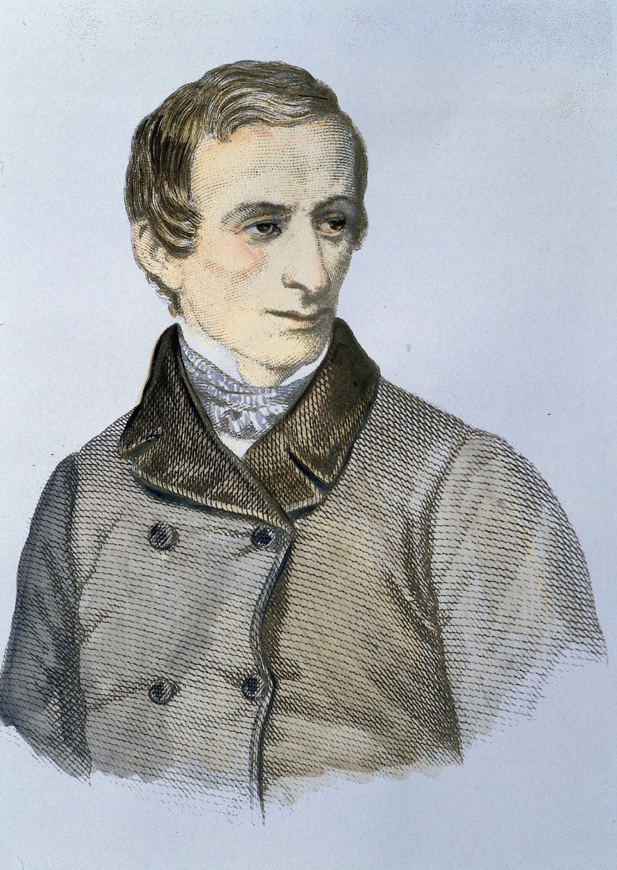 صورة لجياكومو ليوباردي (1798-1837) بواسطة فنان غير معروف