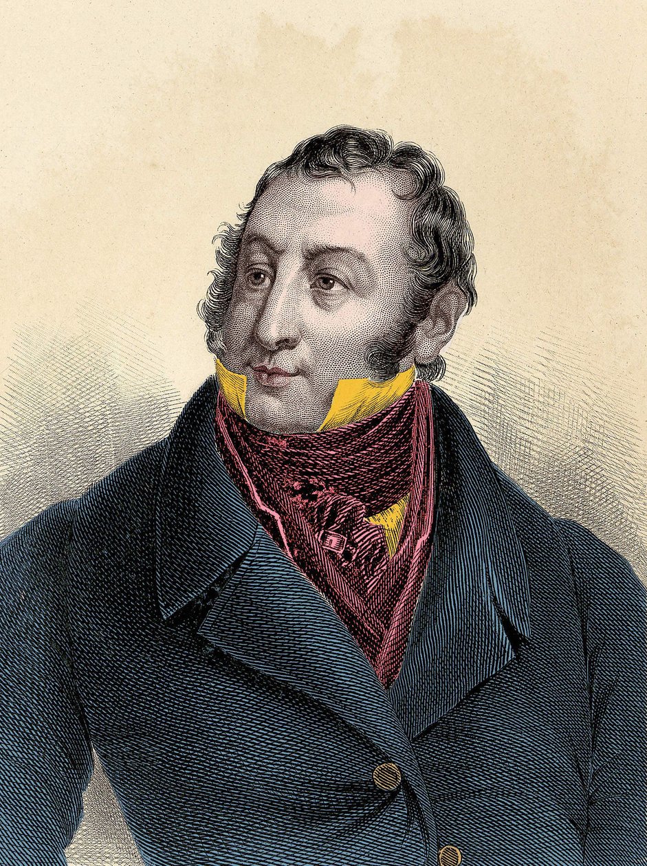 صورة لجيوشينو روسيني (1792-1868) بواسطة فنان غير معروف