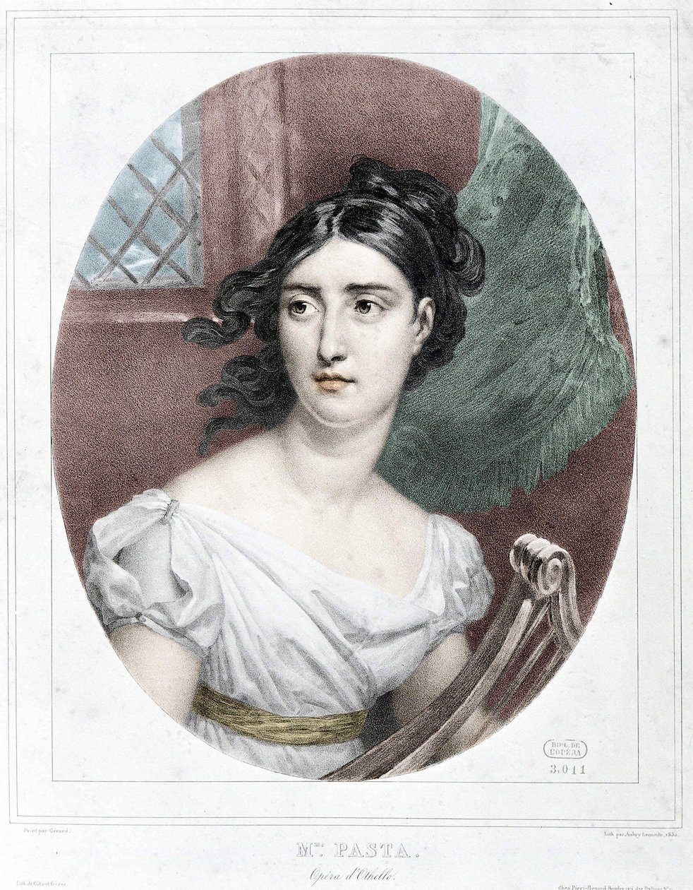 صورة باستا جيوديتا (1797-1865) بواسطة فنان غير معروف