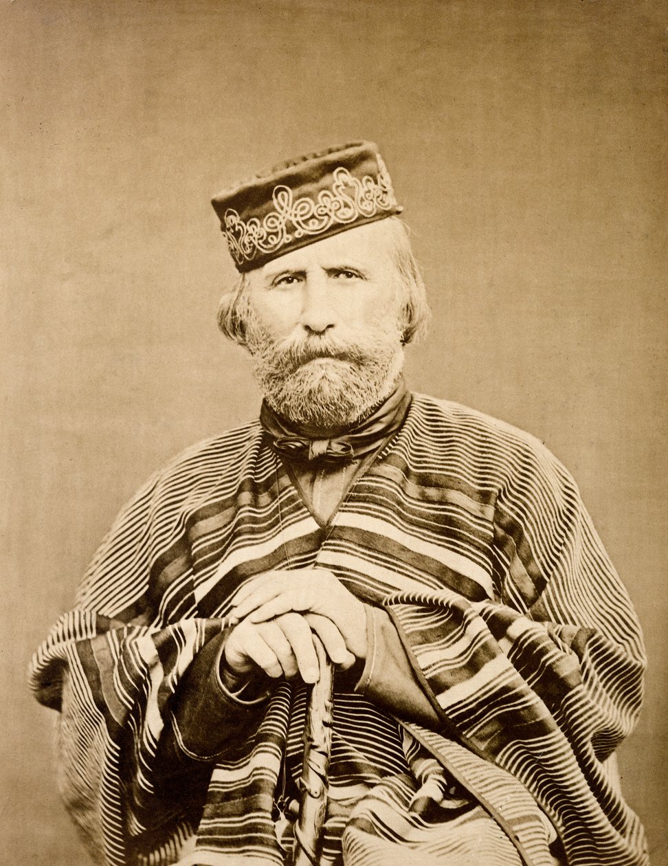 صورة جوزيبي غاريبالدي (1807-1882) 1865 بواسطة فنان غير معروف