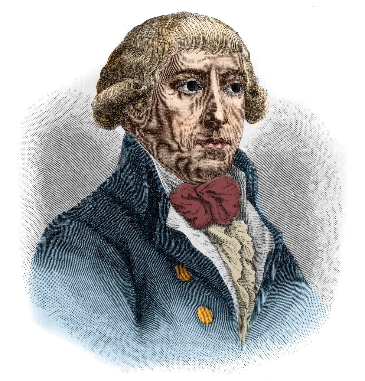 صورة لجوتفريد أوجست برجر (Geoffroy Auguste Burger بواسطة فنان غير معروف