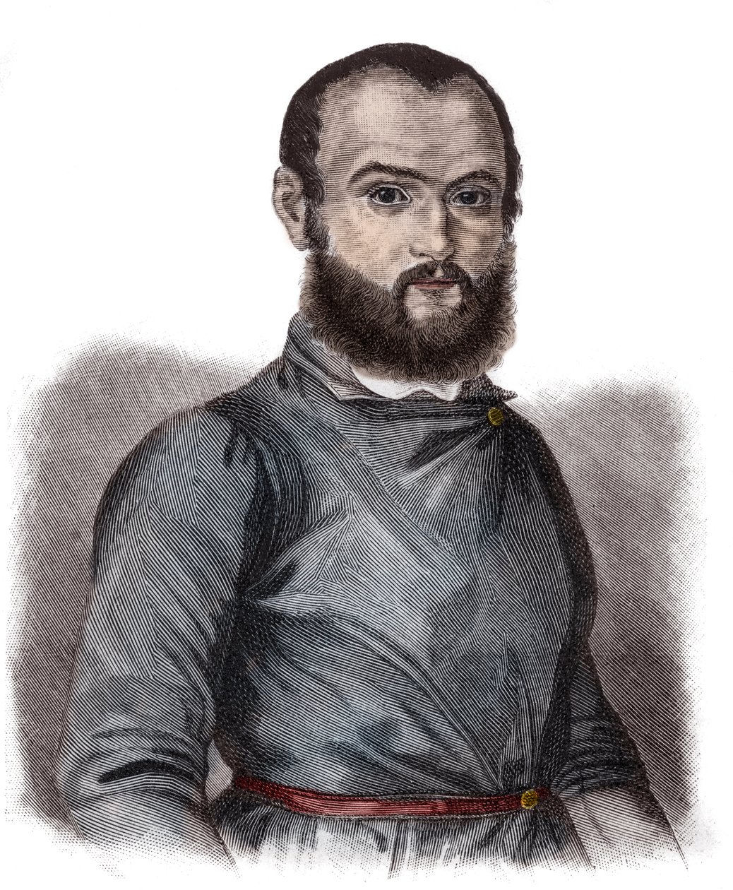 صورة لغوستاف فون ستروف (1805-1870) سياسي ألماني ومحامي ودعاية - غوستاف فون ستروف (1805-1870) محامٍ وصحافي وسياسي ألماني بواسطة فنان غير معروف