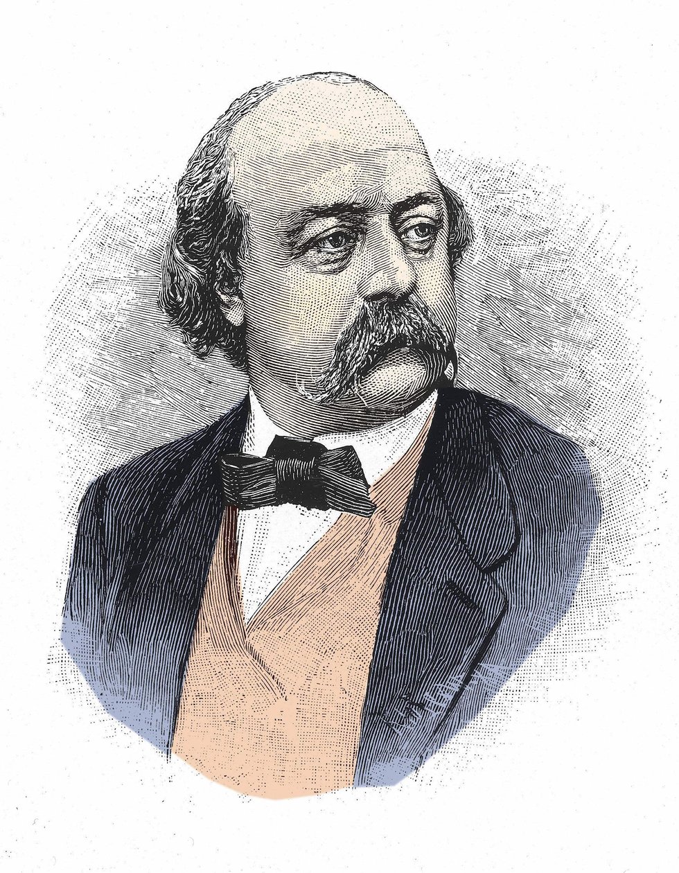 صورة لجوستاف فلوبير (1821-1880). بواسطة فنان غير معروف