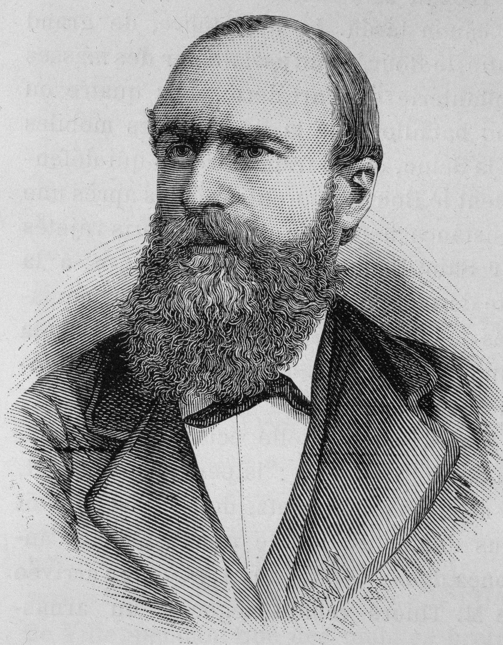 صورة لجوستاف فلورنز (1838-1871). نقش نهاية القرن التاسع عشر في "هيستوار دو فرانس" له. مارتن. بواسطة فنان غير معروف
