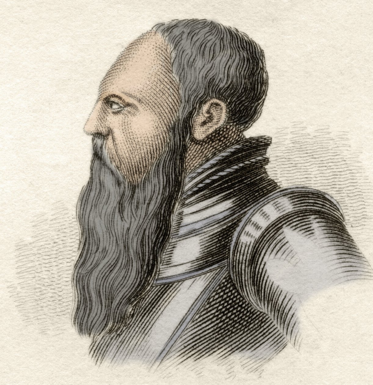صورة لجوستاف الأول فاسا أو غوستاف فاسا ، ملك السويد (1496-1560). بواسطة فنان غير معروف