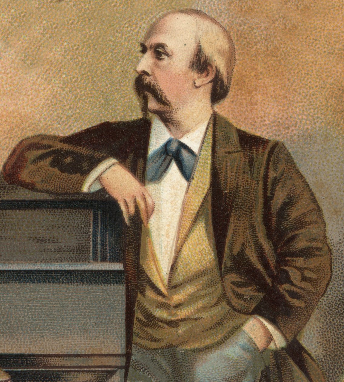صورة هانز فون بولو (1830-1894). بواسطة فنان غير معروف