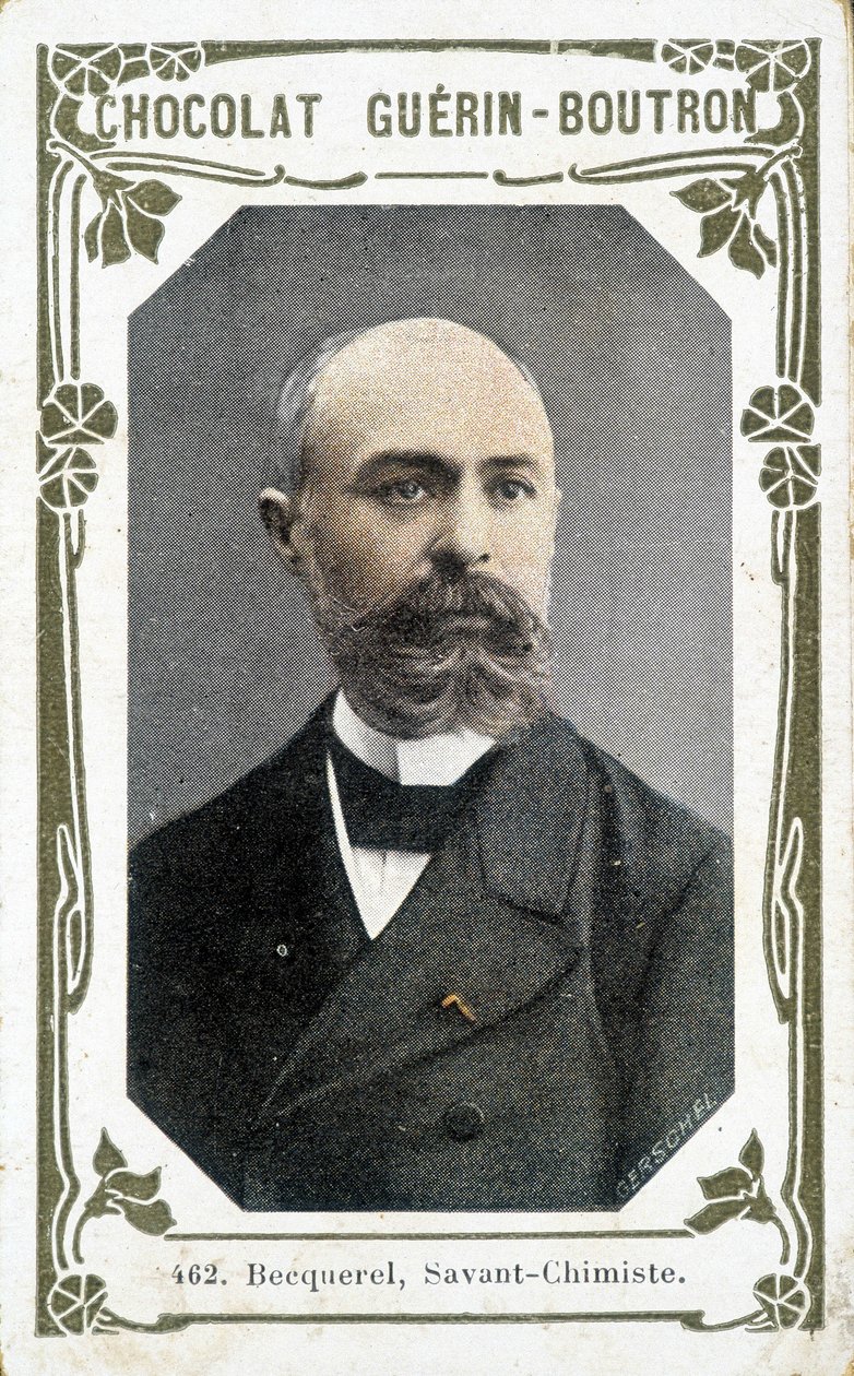 صورة هنري بيكريل (1852 - 1908) ، عالم فيزياء فرنسي. بواسطة فنان غير معروف