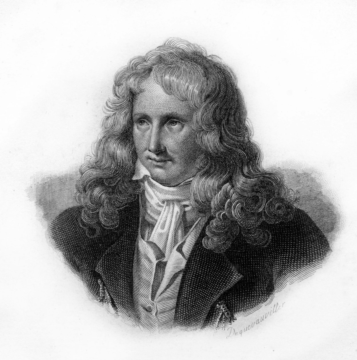 صورة هنري برناردين دي سان بيير (سان بيير أو سانت بيير) ، الكاتب الفرنسي (1737-1814) ، نقش القرن التاسع عشر. بواسطة فنان غير معروف