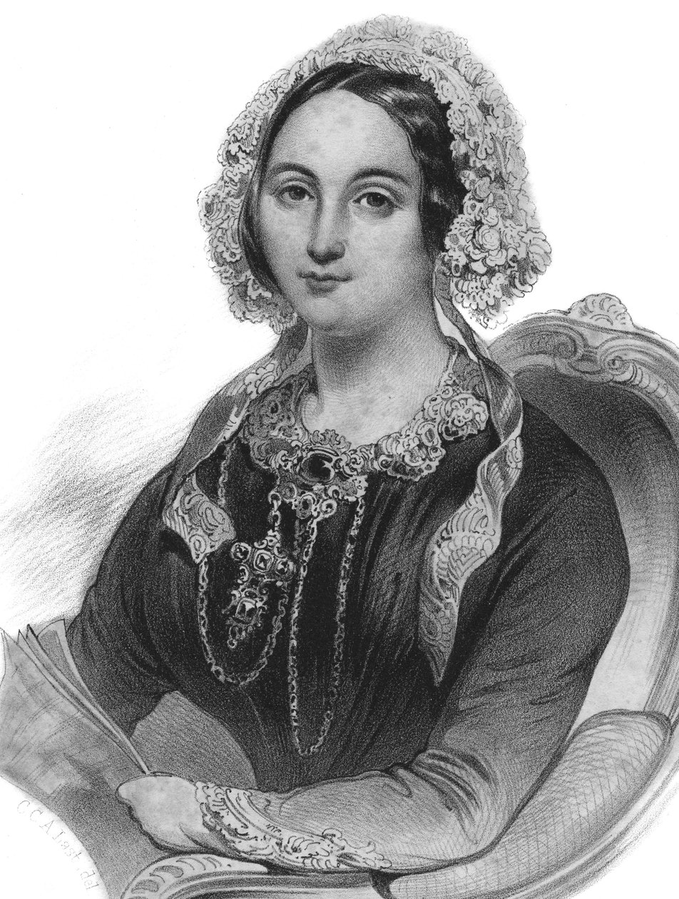 صورة هنرييت سونتاج الكونتيسة روسي السوبرانو الأوبرالية الألمانية - صورة هنرييت سونتاج (1806-1854) ، المغنية الألمانية. بواسطة فنان غير معروف