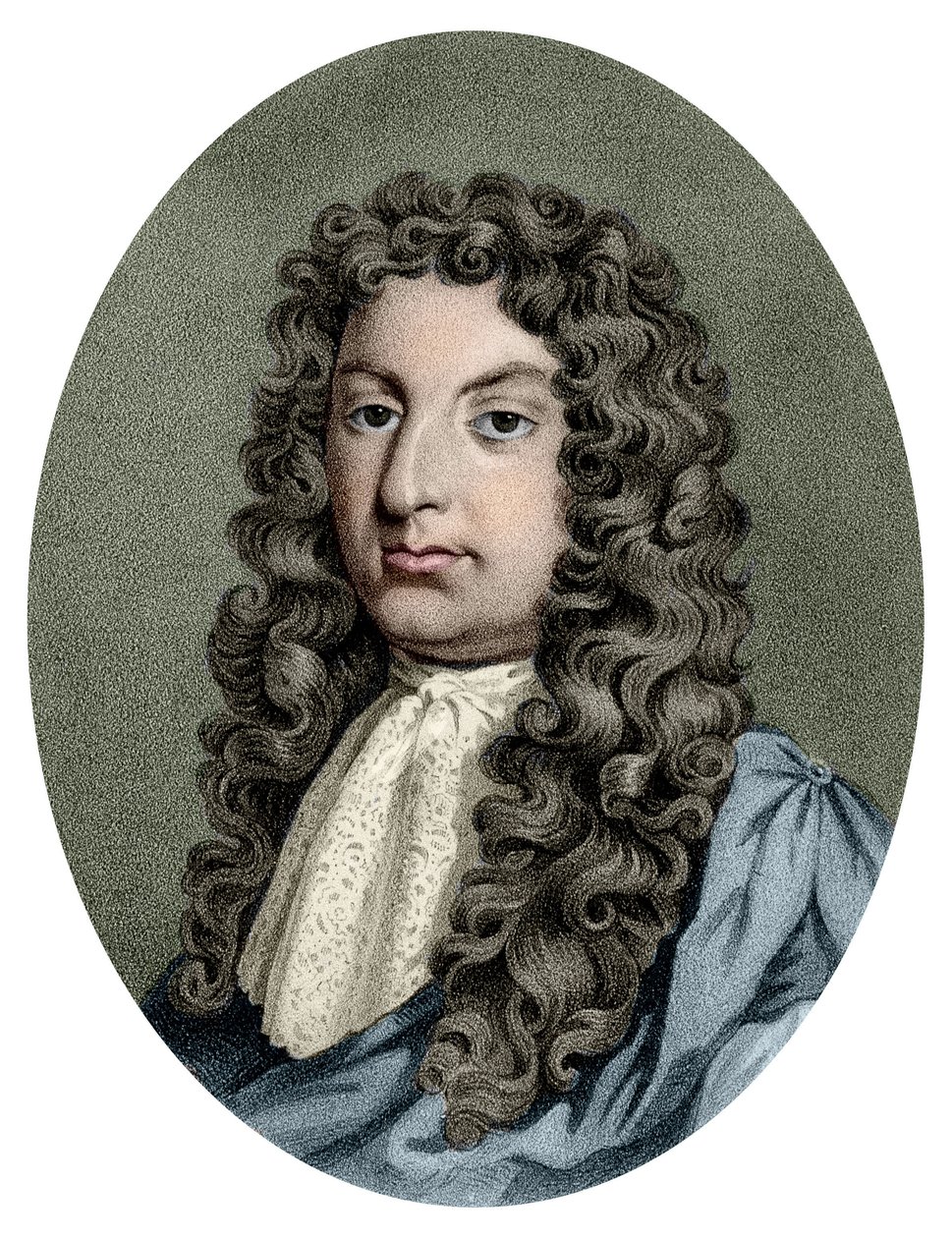 صورة هنري بورسيل (1659 - 1695) ، الملحن البريطاني. بواسطة فنان غير معروف
