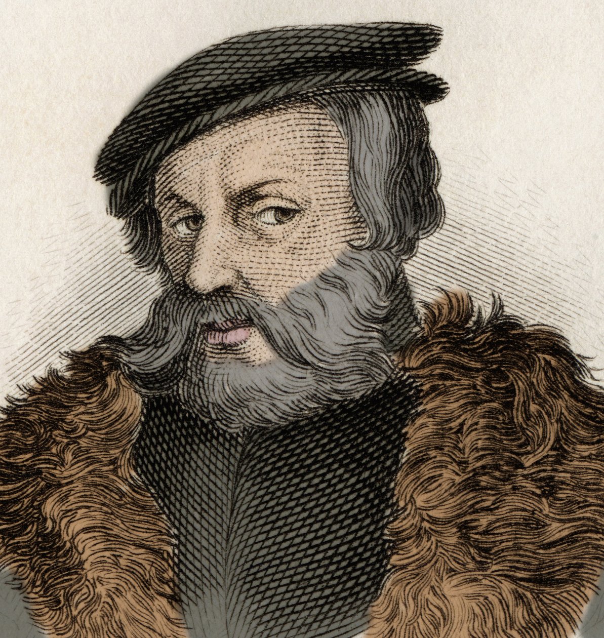 صورة هرنان كورتيس (1485-1547) ، الفاتح الإسباني. بواسطة فنان غير معروف