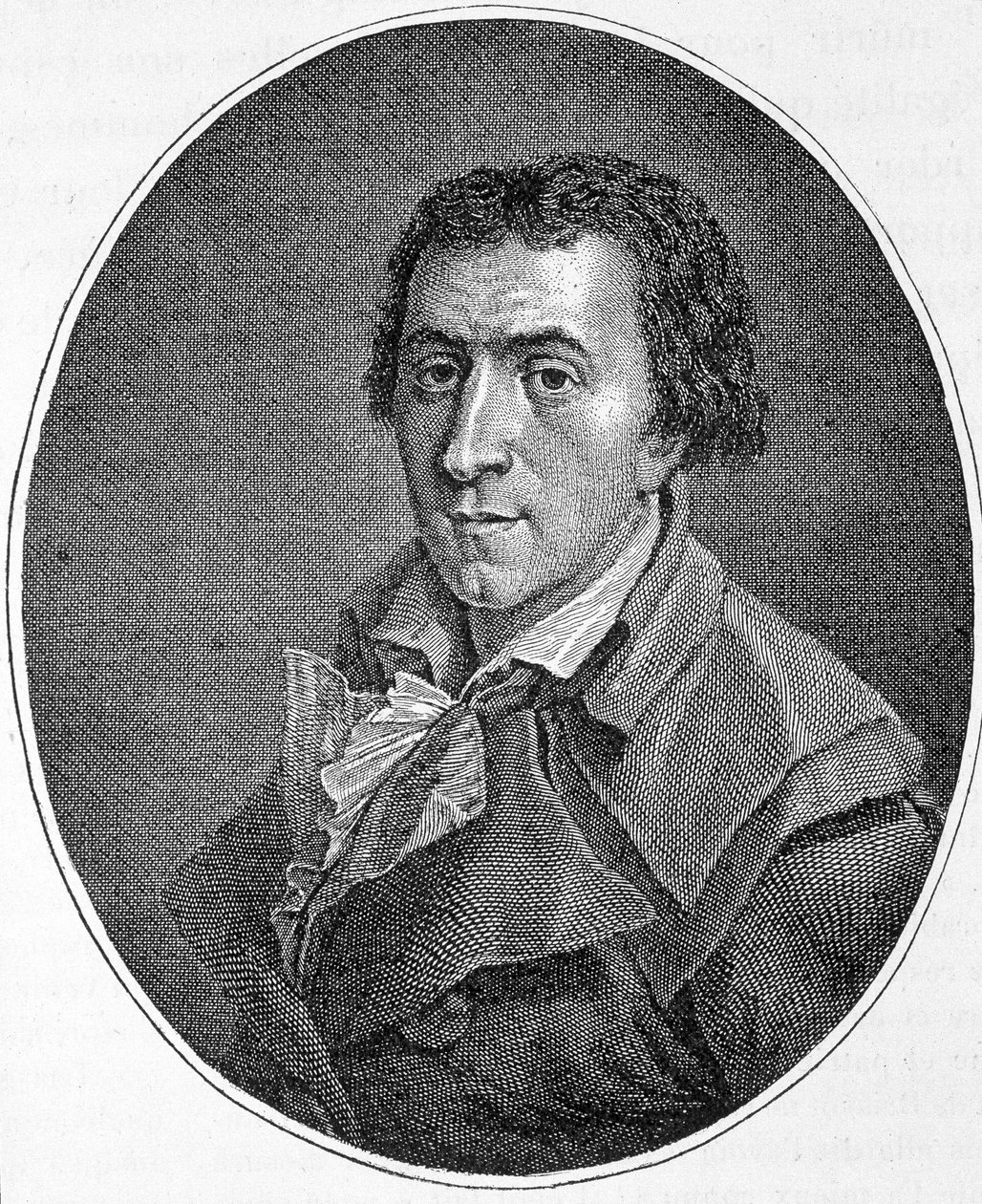صورة جاك بيير بريسو ديت بريسو دي وارفيل (1754-1793) ، صحفي وسياسي فرنسي. أسس جمعية أصدقاء السود ، مؤيدًا لإلغاء العبودية. نقش القرن التاسع عشر. بواسطة فنان غير معروف