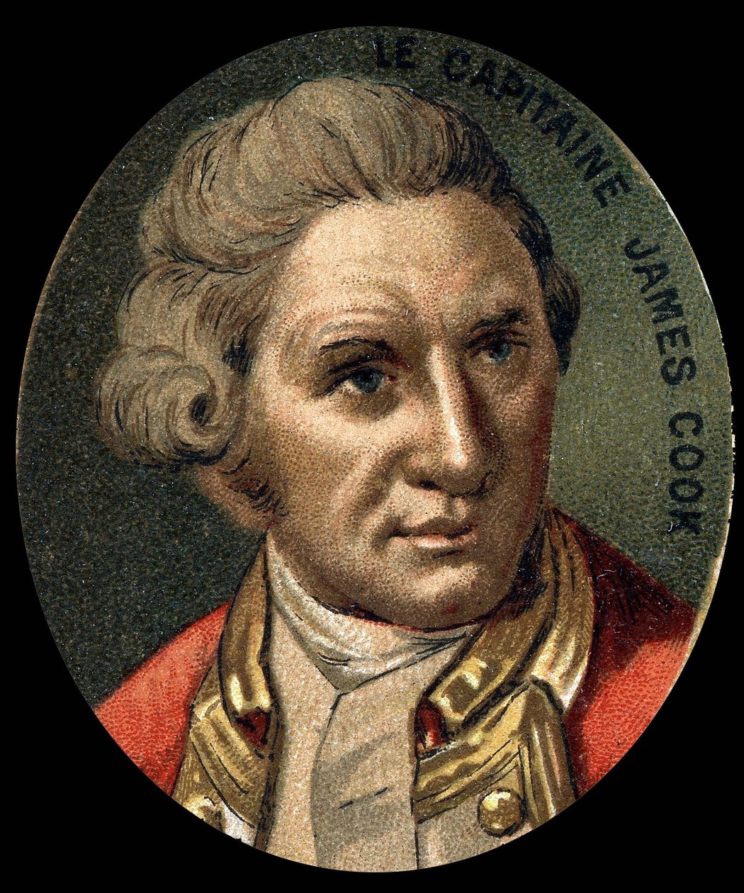 صورة لجيمس كوك (1728-1779) ، ملاح بريطاني. بواسطة فنان غير معروف