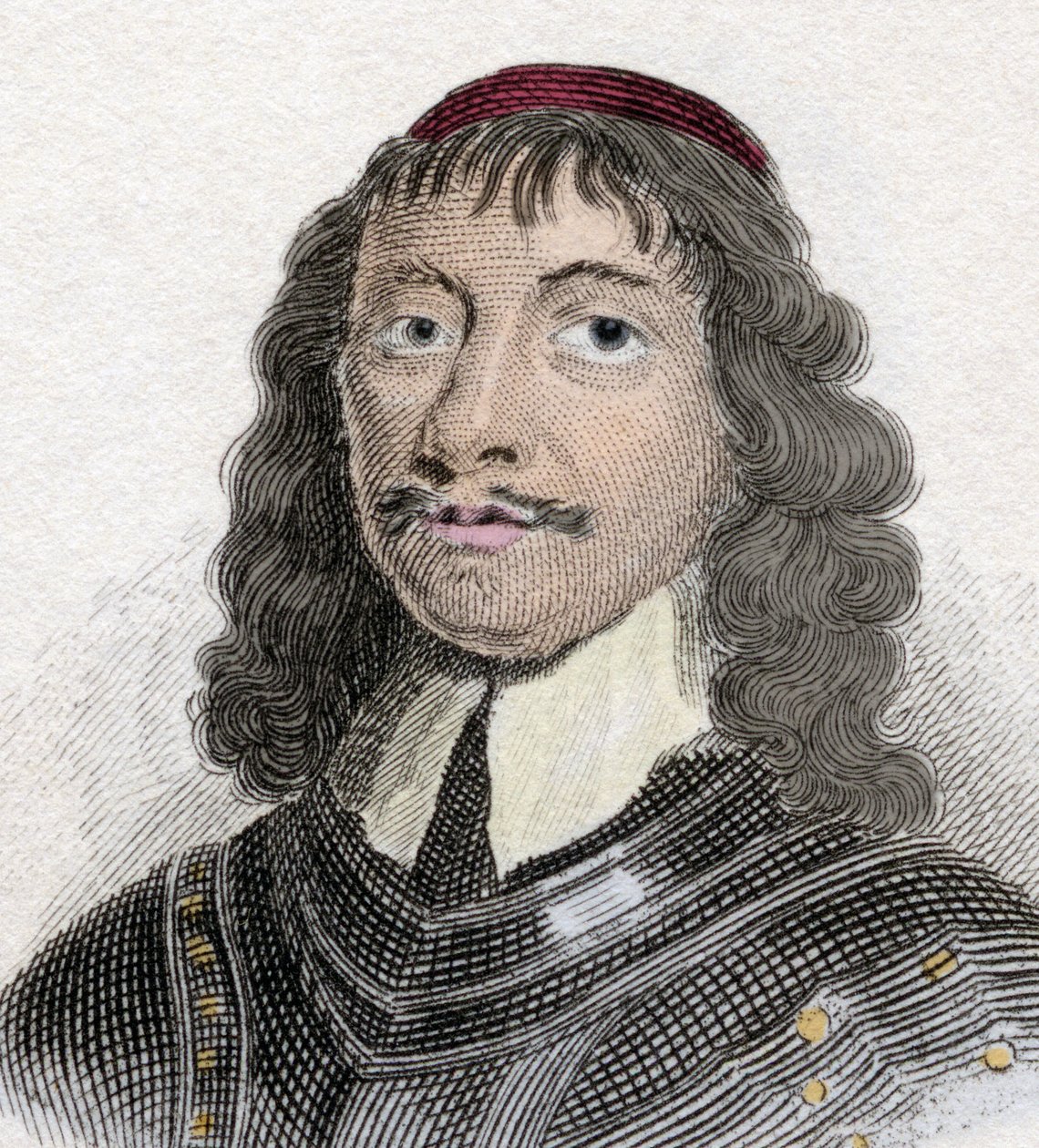 صورة لجيمس جراهام (1612-1650) إيرل الخامس والأول ماركيز مونتروز ، اسكتلندي نبيل وعسكري. بواسطة فنان غير معروف
