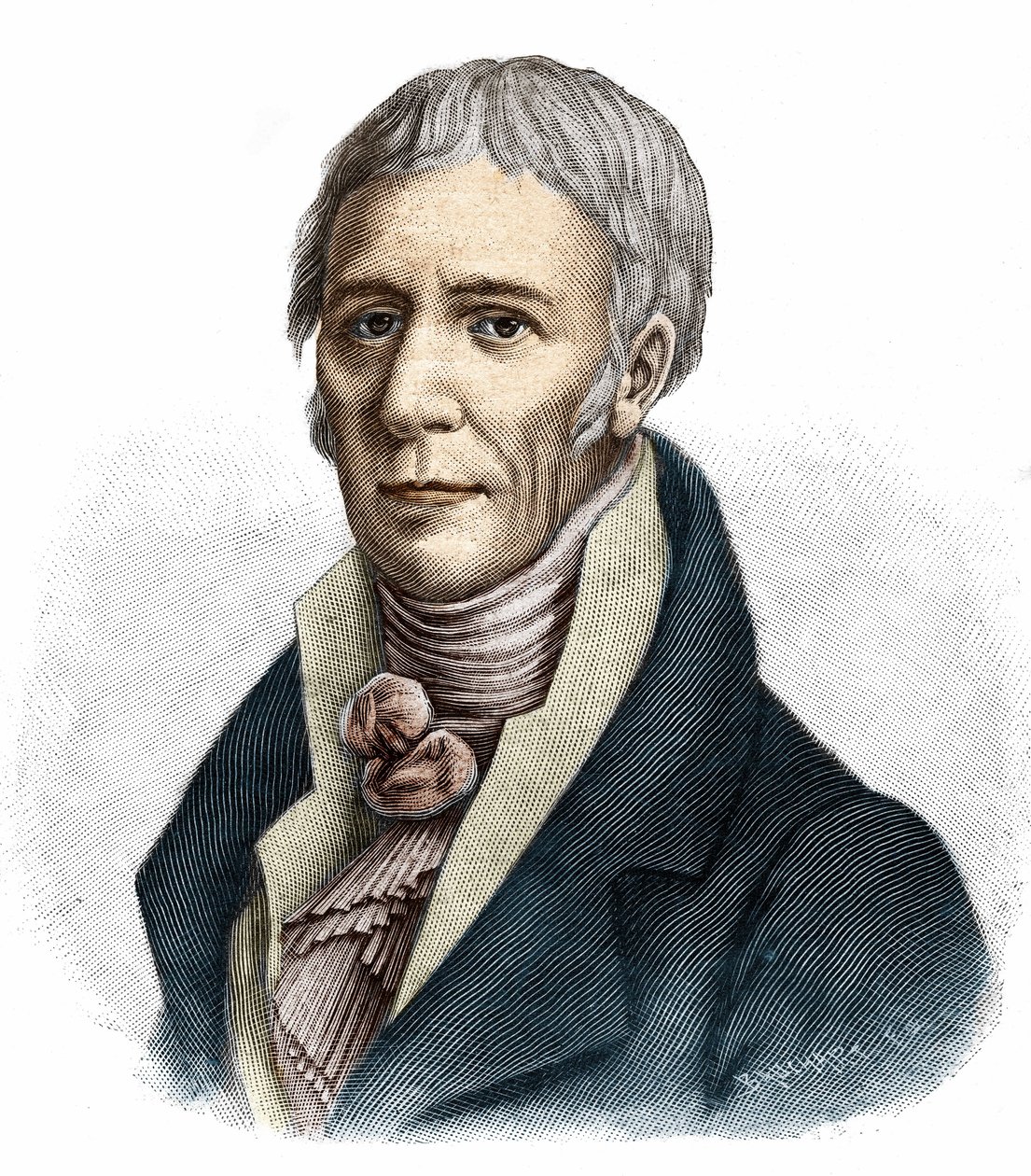 صورة جان بابتيست (جان بابتيست) لامارك (1744-1829). بواسطة فنان غير معروف
