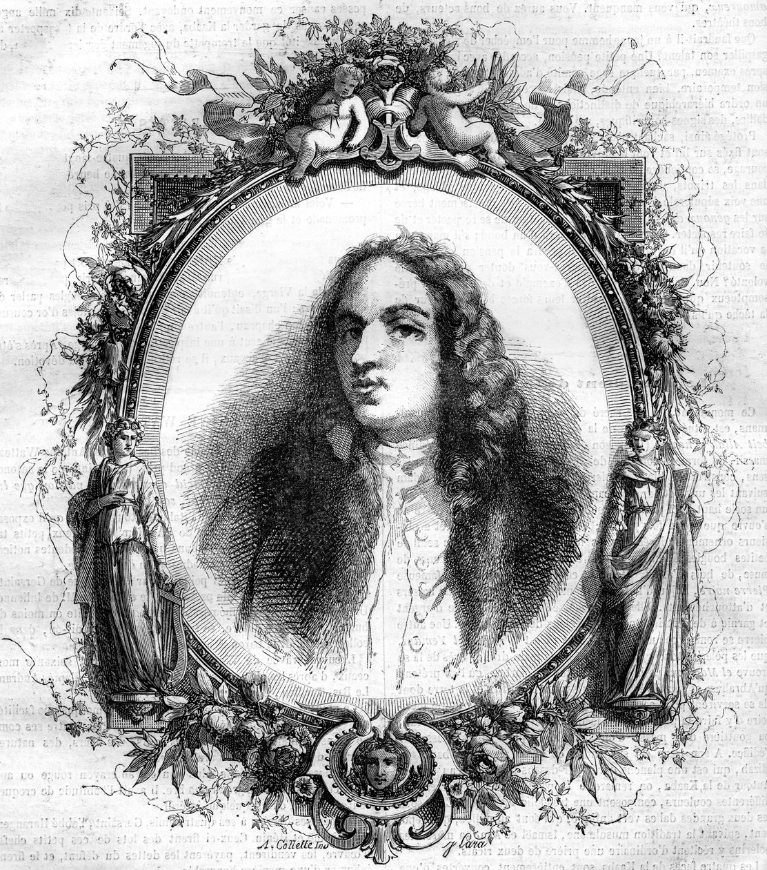 صورة جان أنطوان واتو (1684-1721) ، رسام فرنسي. بواسطة فنان غير معروف