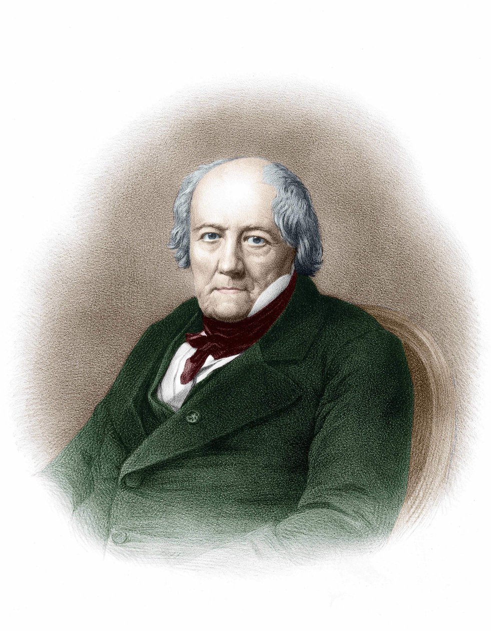 صورة جان بابتيست بيوت (1744 - 1862) ، الكيميائي الفرنسي. بواسطة فنان غير معروف
