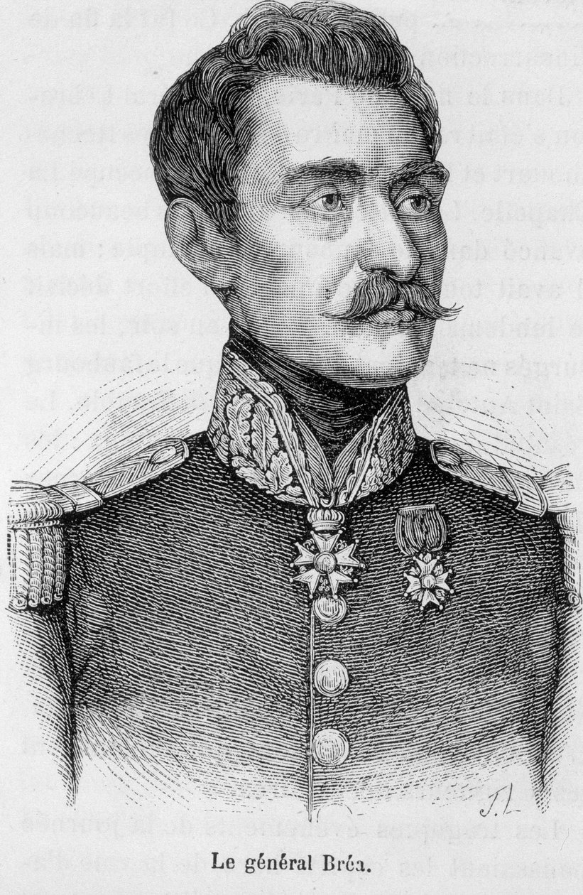 صورة جان بابتيست فيديل بريا ، الجنرال الفرنسي (1790-1848). بواسطة فنان غير معروف