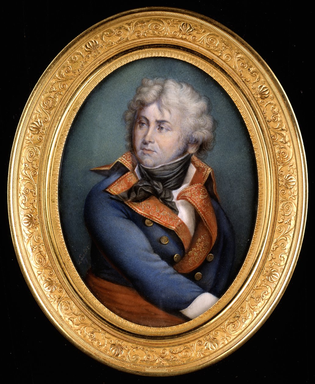 صورة جان بابتيست كليبر (1753 - 1800). لوحة القرن التاسع عشر. بواسطة فنان غير معروف