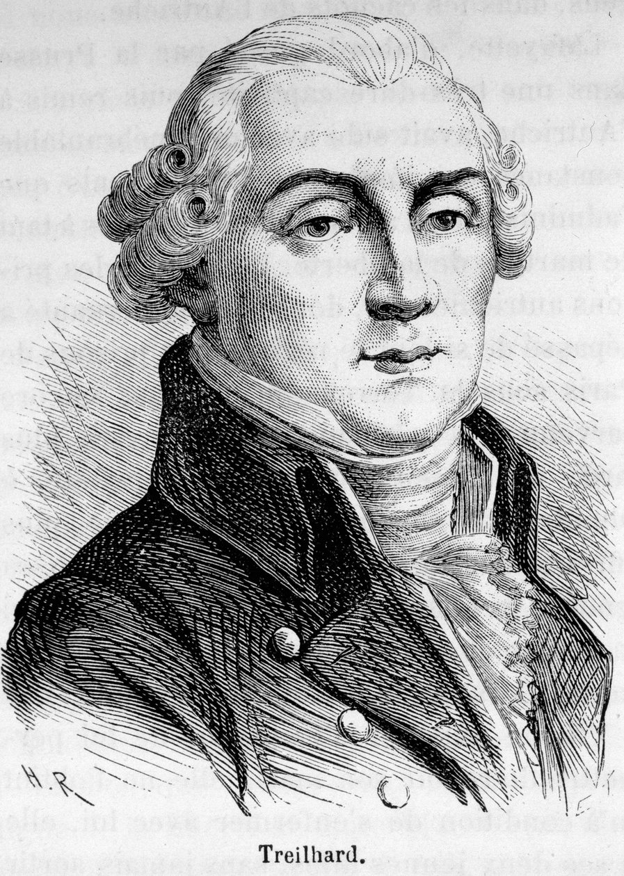 صورة جان بابتيست تريلهارد (1742-1810) ، سياسي فرنسي. بواسطة فنان غير معروف