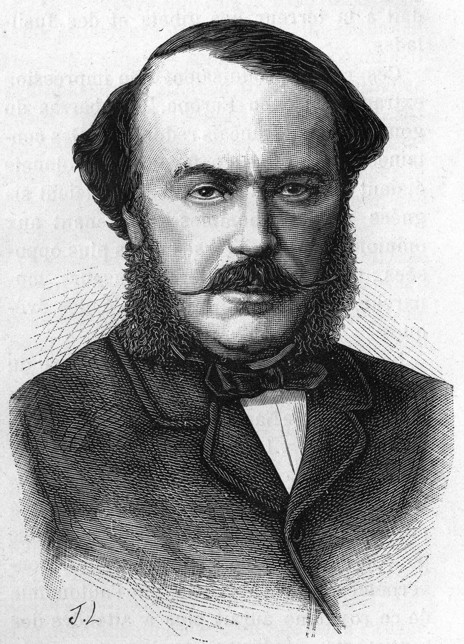 صورة جان جيلبرت فيكتور فيالين ، دوق بيرسيني (1808-1872) ، سياسي فرنسي. بواسطة فنان غير معروف