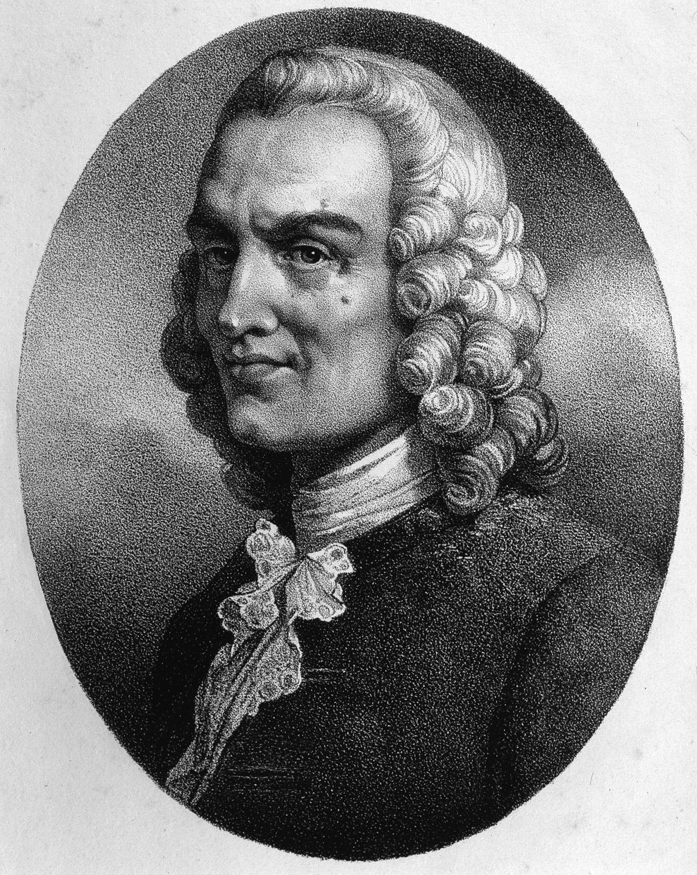 صورة جان فيليب (جان فيليب) رامو (1683-1764) بواسطة فنان غير معروف