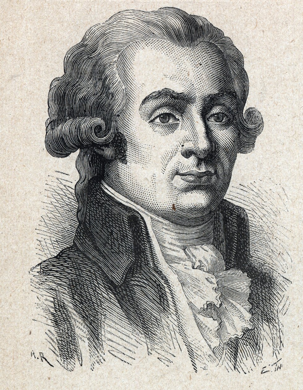 صورة جيروم بيتيون دي فيلنوف (1756-1794) ، سياسي فرنسي. بواسطة فنان غير معروف