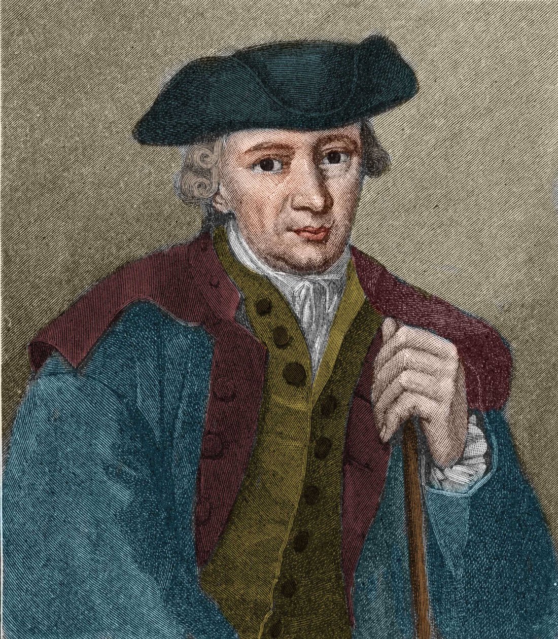 صورة يوهان جورج هامان (1730-1788) ، الفيلسوف والكاتب الألماني. بواسطة فنان غير معروف