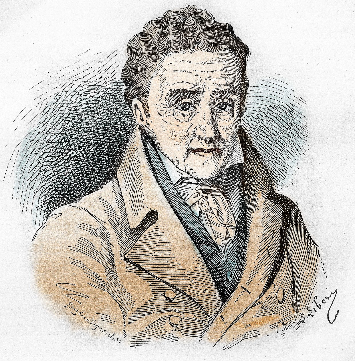 صورة يوهان هاينريش بيستالوزي (1746-1827) ، معلم ومعلم سويسري. بواسطة فنان غير معروف