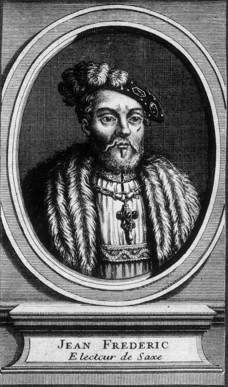 صورة جون - فريدريك ، العظيم ، ناخب ساكسونيا (1503 - 1554) - بدون تاريخ بواسطة فنان غير معروف