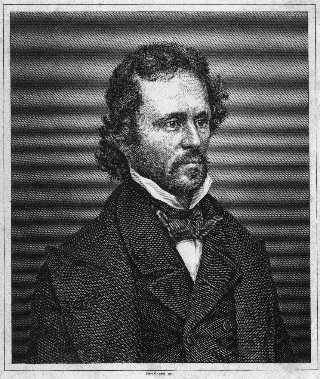 صورة جون تشارلز فريمونت. (1813-1890). ضابط ومستكشف أمريكي. بواسطة فنان غير معروف