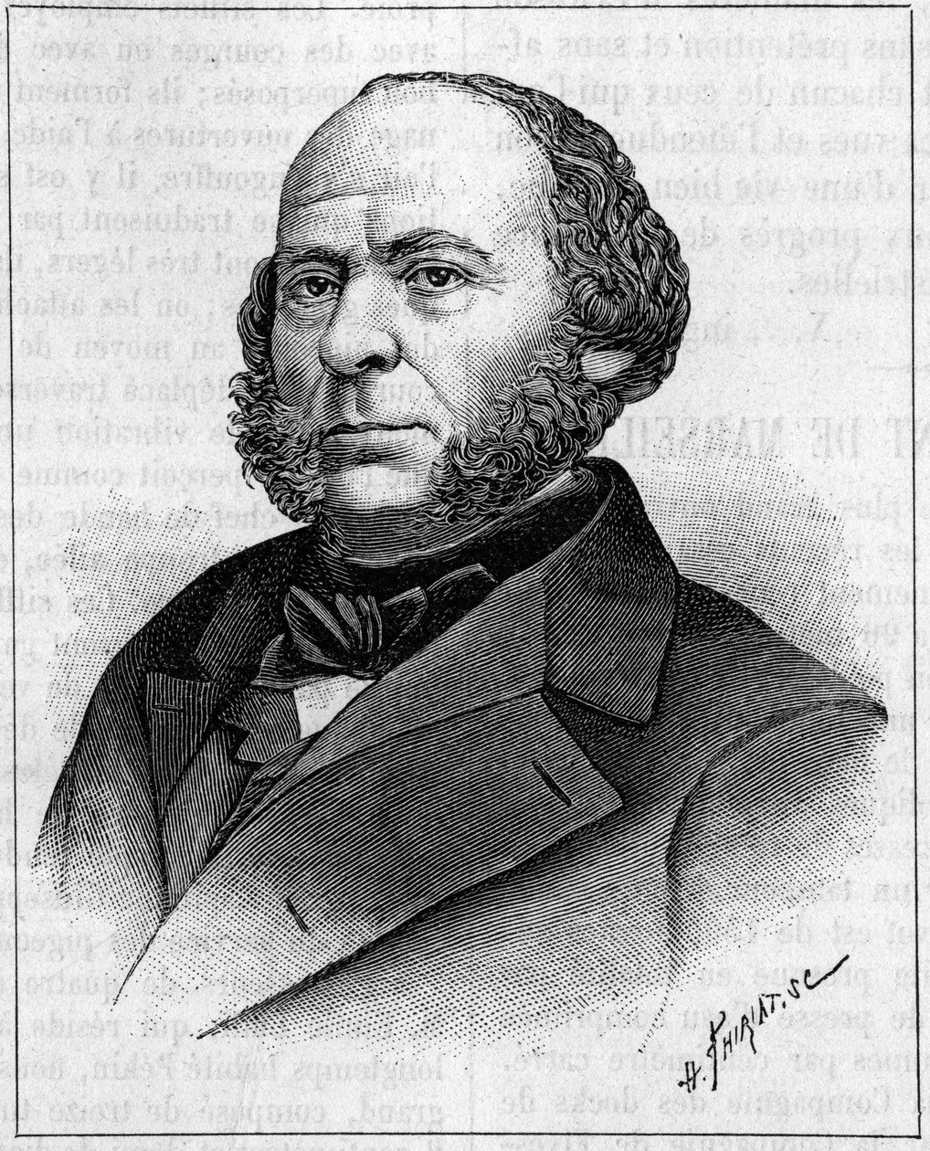 صورة لجون إريكسون (1803-1889) ، مهندس ومخترع أمريكي من أصل سويدي. نقش في "" الطبيعة: مراجعة العلوم وتطبيقاتها في الفنون والصناعة "بتاريخ ٢٧ أبريل ١٨٨٩. بواسطة فنان غير معروف