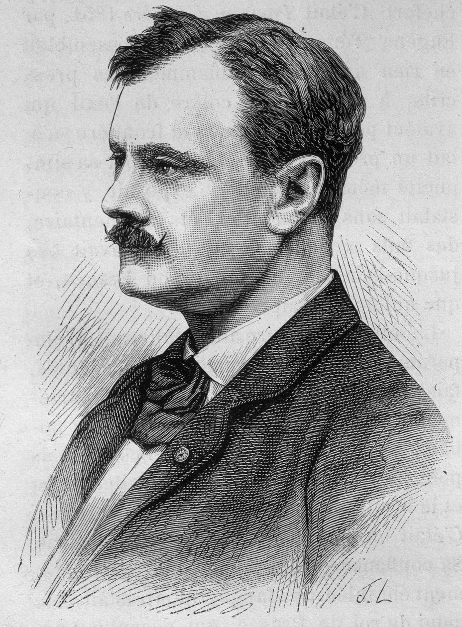 صورة جيروم دافيد (1823-1882) ، وزير الأشغال العامة. بواسطة فنان غير معروف