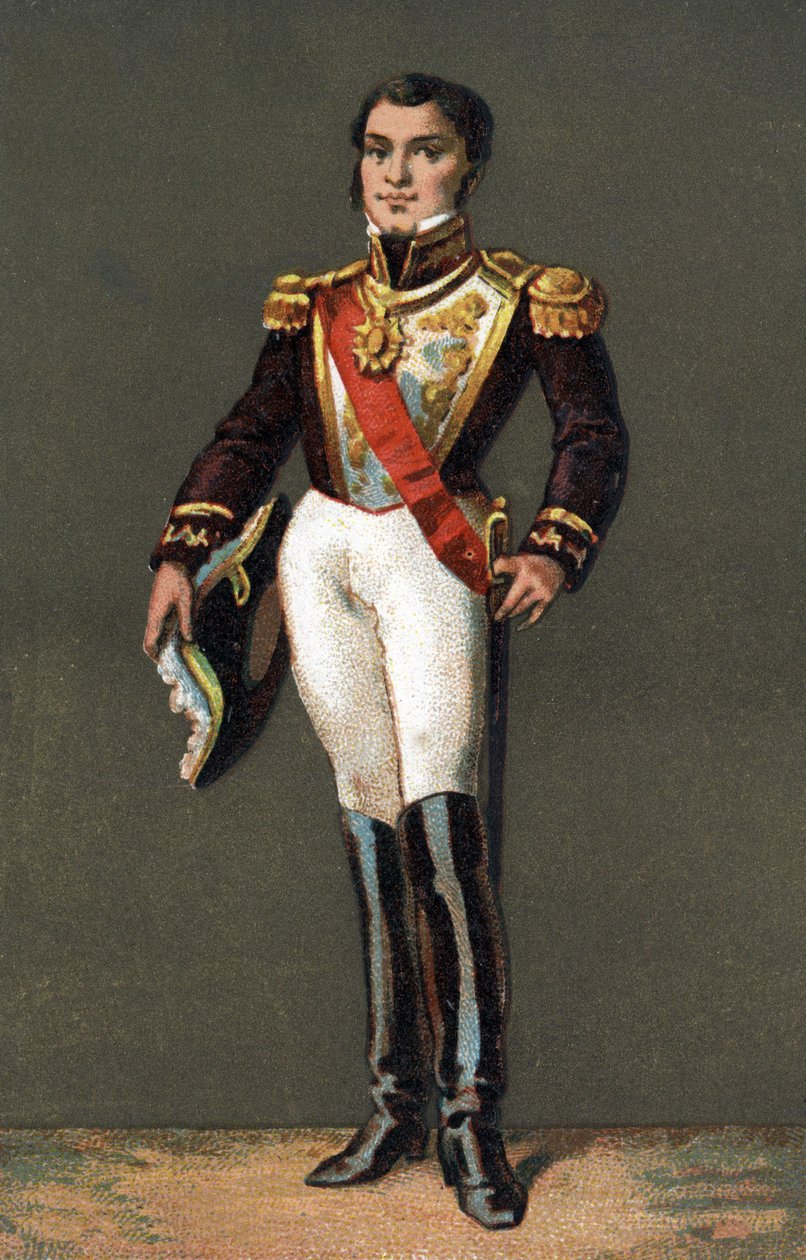 صورة لخوان مانويل دي روساس (1793-1877) ، رجل دولة أرجنتيني. بواسطة فنان غير معروف