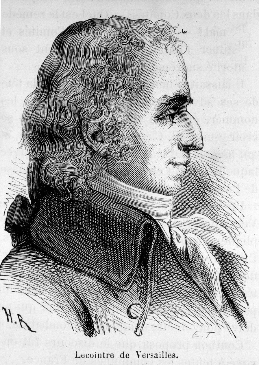 صورة لوران لوكوانتر ديت لوكونتر دو فرساي (1742-1805) ، سياسي فرنسي. بواسطة فنان غير معروف