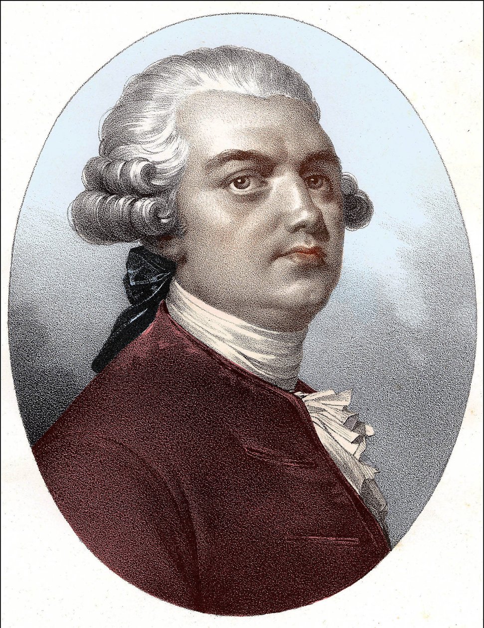 بورتريه ليكين (هنري لويس كاين (هنري لويس لو كاين) (1729-1778) بواسطة فنان غير معروف