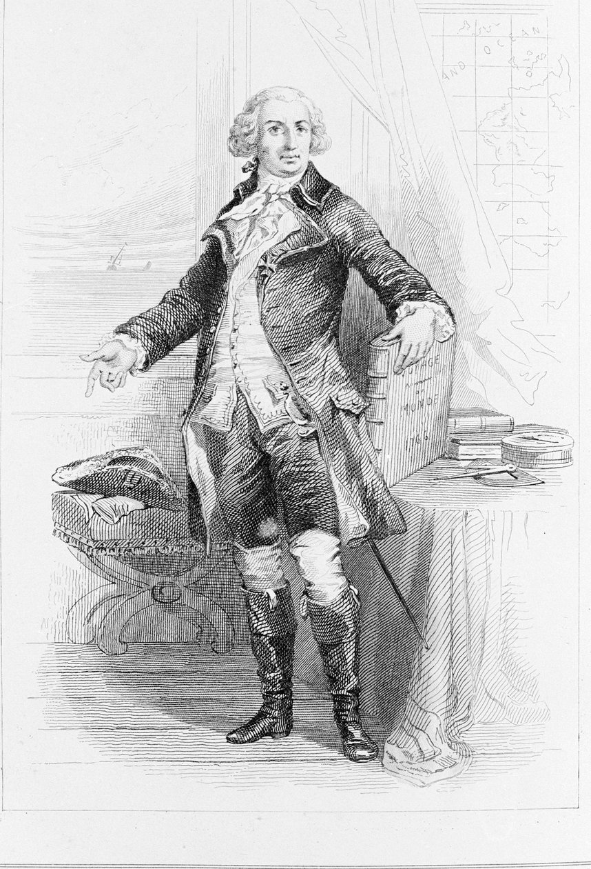 صورة لويس أنطوان ، كونت بوغانفيل (1729-1811). بواسطة فنان غير معروف