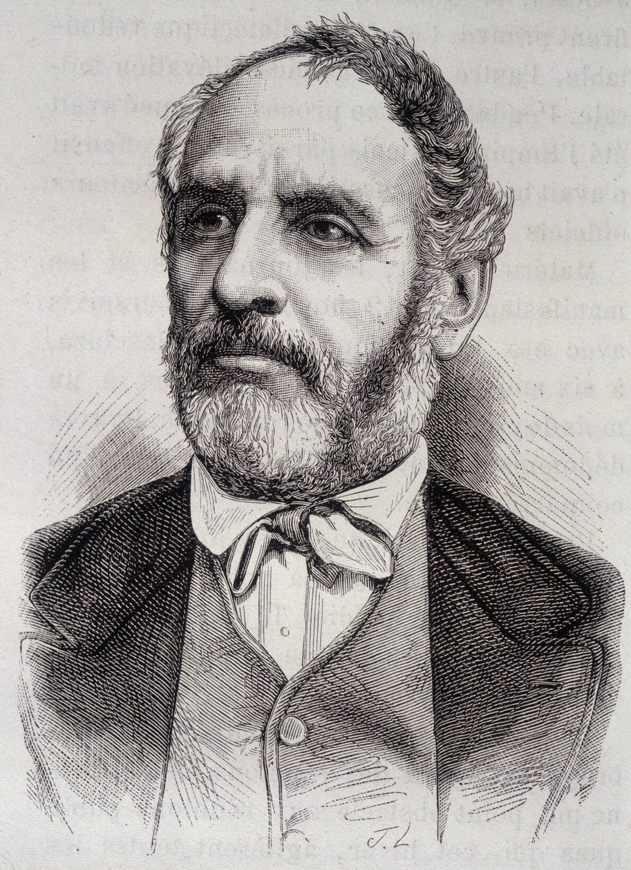 صورة لويس تشارلز ديليسكلوز ، صحفي وسياسي فرنسي (1809-1871) بواسطة فنان غير معروف