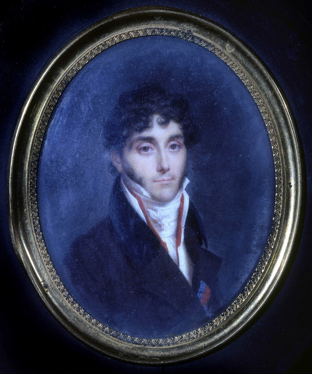 صورة لويس ماتيو ، كونت مولي (1781 - 1855) ، ميدالية بواسطة فنان غير معروف