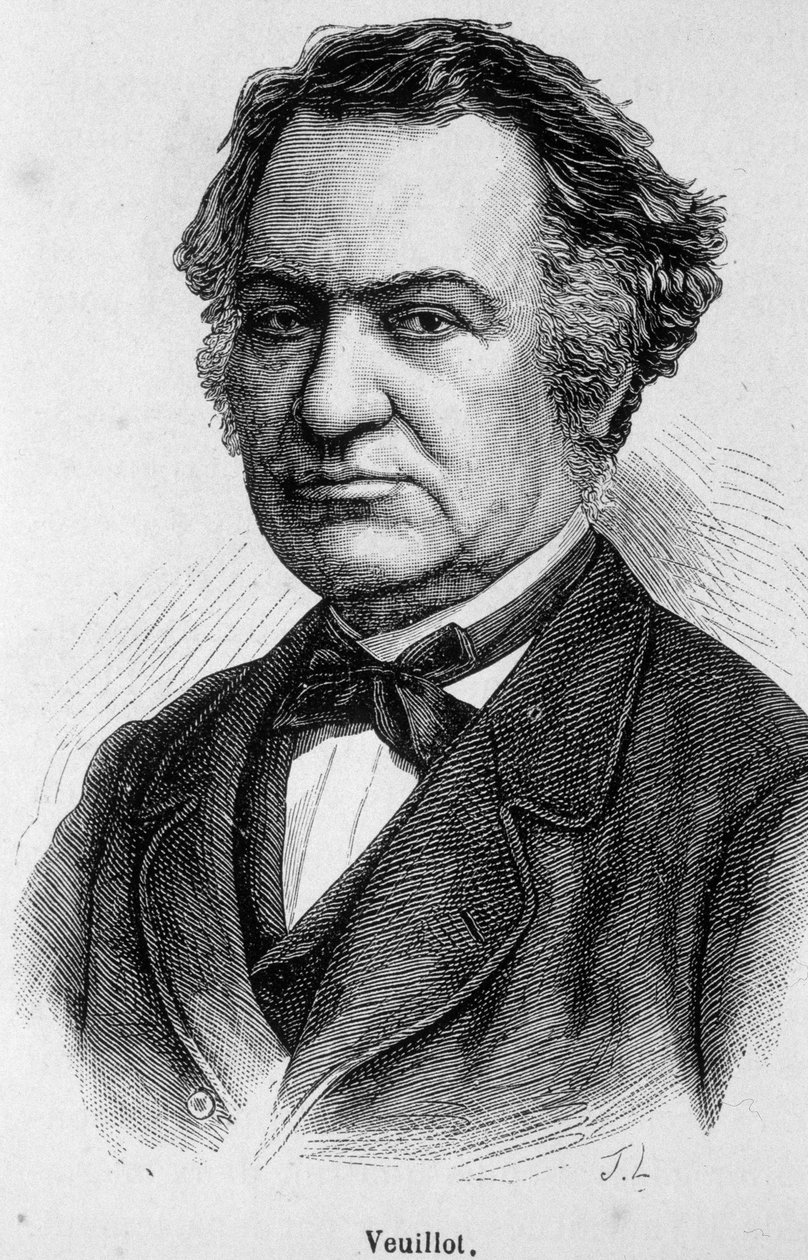 صورة لويس فيو ، الصحفي الفرنسي الكاثوليكي (1813-1883) ، المتعاون ومحرر مجلة "L'Univers" بواسطة فنان غير معروف