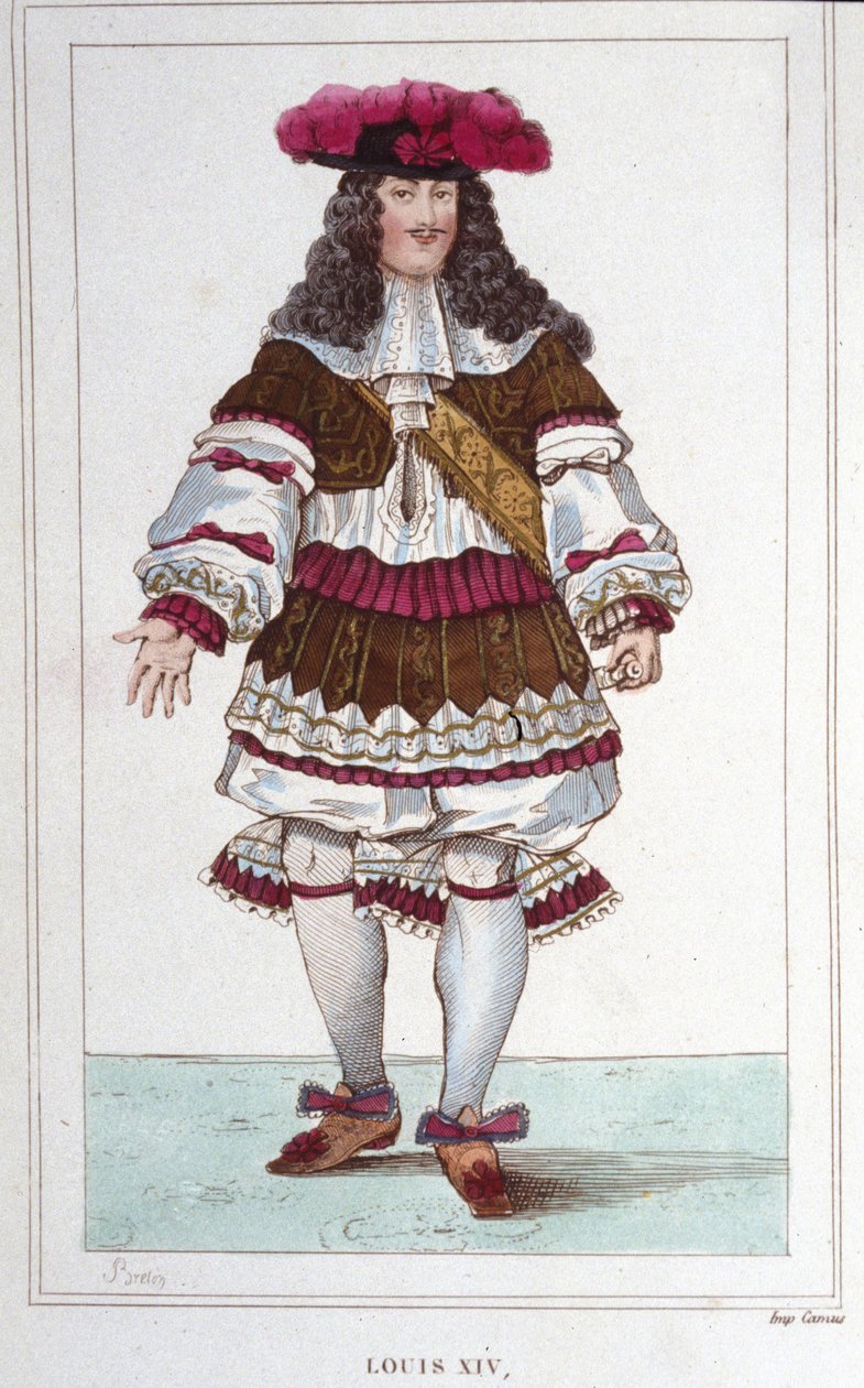 صورة لويس الرابع عشر (1638 - 1715) ، ملك فرنسا. بواسطة فنان غير معروف