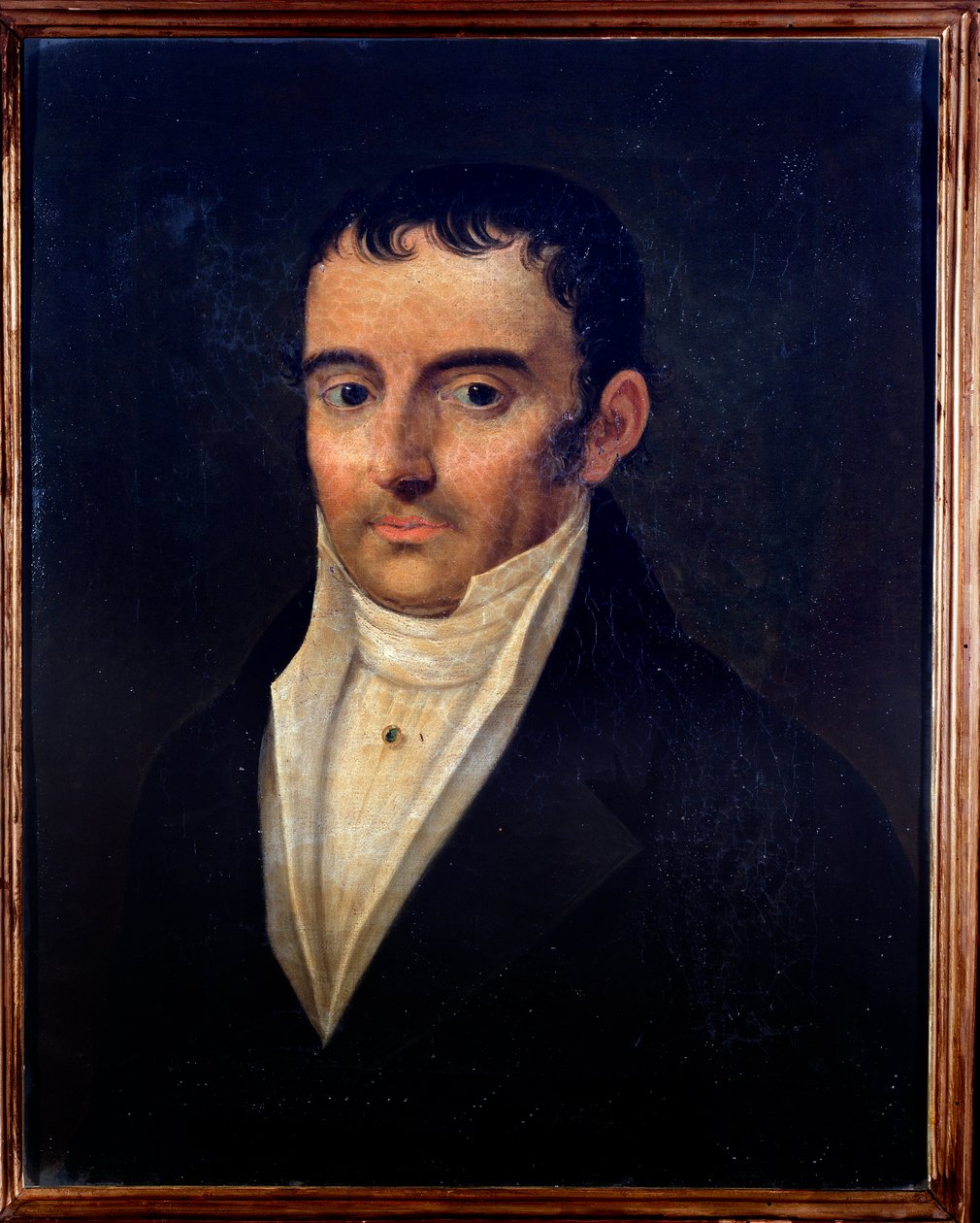 صورة للودوفيكو (لودوفيكو) أنطونيو بريزي (1766-1837) موسيقي إيطالي رسم مجهول. القرن ال 19. بولونيا ، متحف ببليوغرافي مدني بواسطة فنان غير معروف