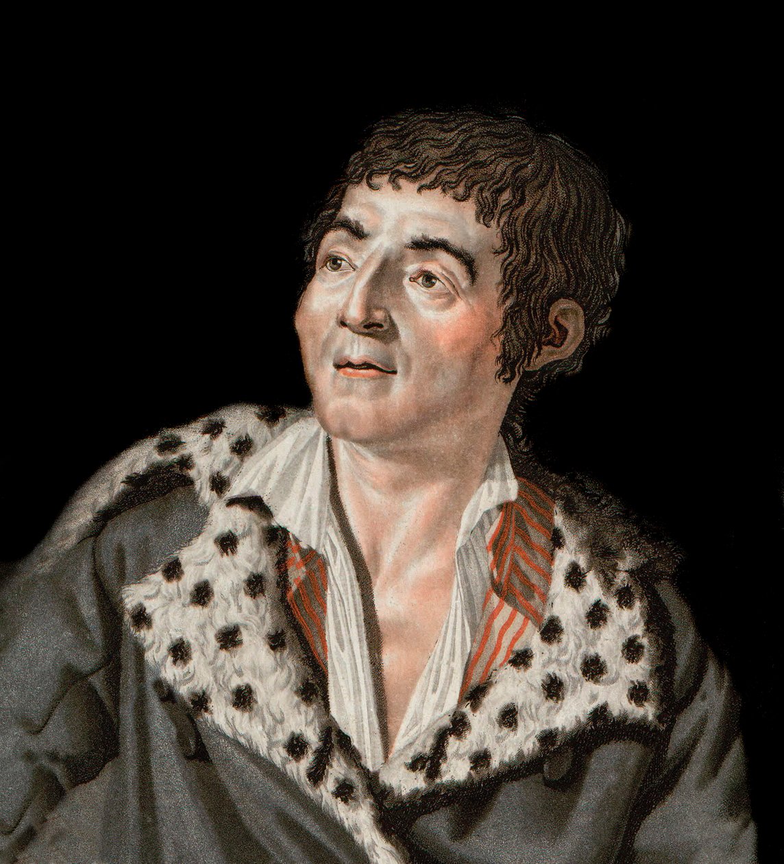 صورة لمارات (1743-1793) - صورة جان بول (جان بول) مارات (1743-1793) سياسي ، صحفي فرنسي - نقش أنجيليك ألايس بواسطة فنان غير معروف